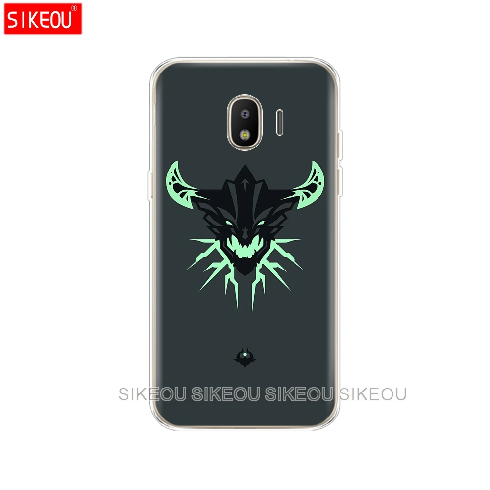 Силиконовый чехол для телефона Samsung Galaxy J3 J5 J7 2017 J330 J530 J730 PRO j2 2018 Shadow Fiend Dota 2|Бамперы|
