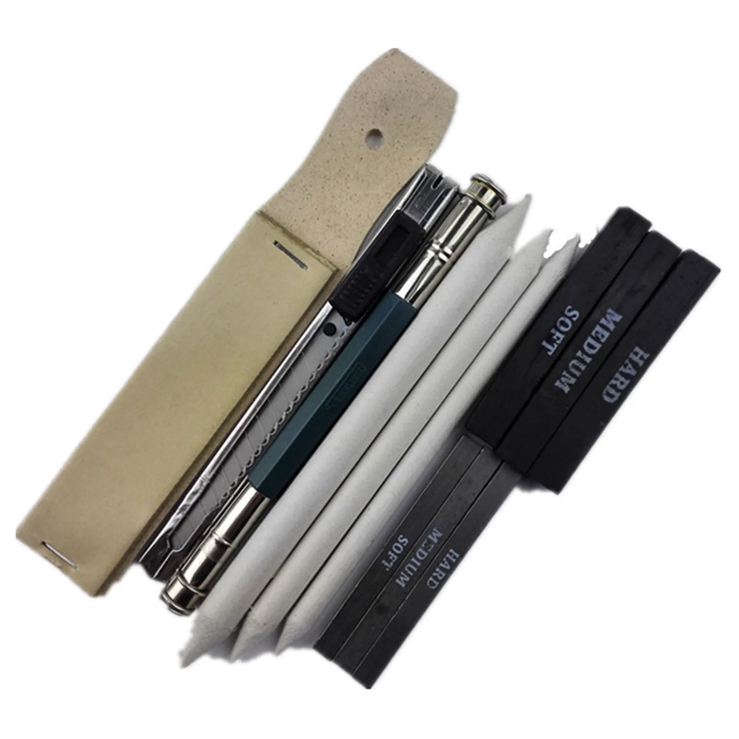 Набор карандашей для рисования и эскизов 32 шт. в комплект входят Графитовые