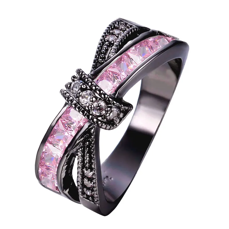 Классическое Роскошное однотонное серебряное бриллиантовое кольцо ECJTGTUI