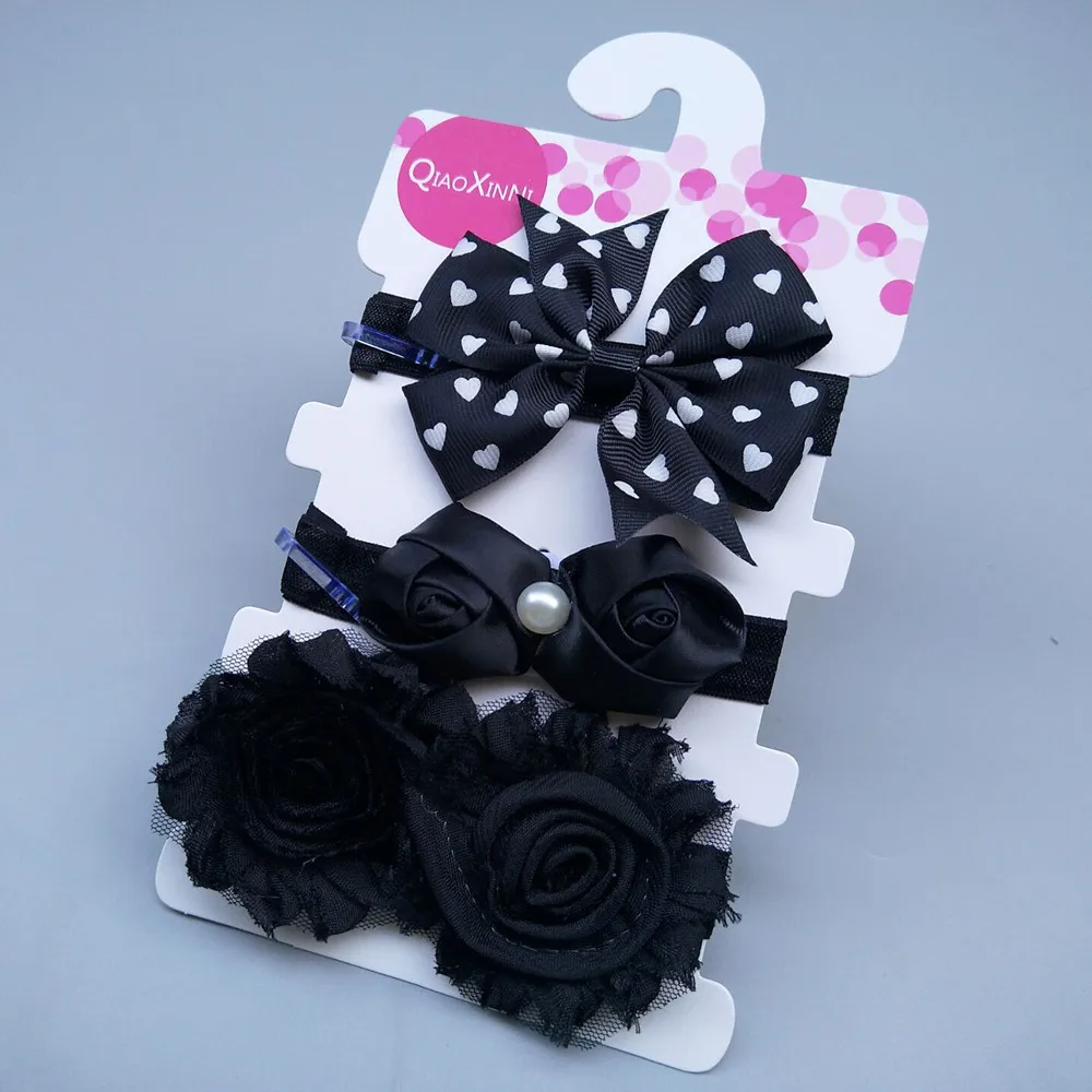 Распродажа 3 шт./компл. модная детская повязка на голову для девочек тюрбан с