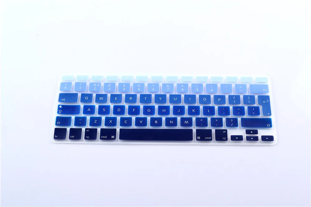Для Apple Macbook Air 13 дюймов чехол для клавиатуры пленка Pro 15 Retina силиконовый