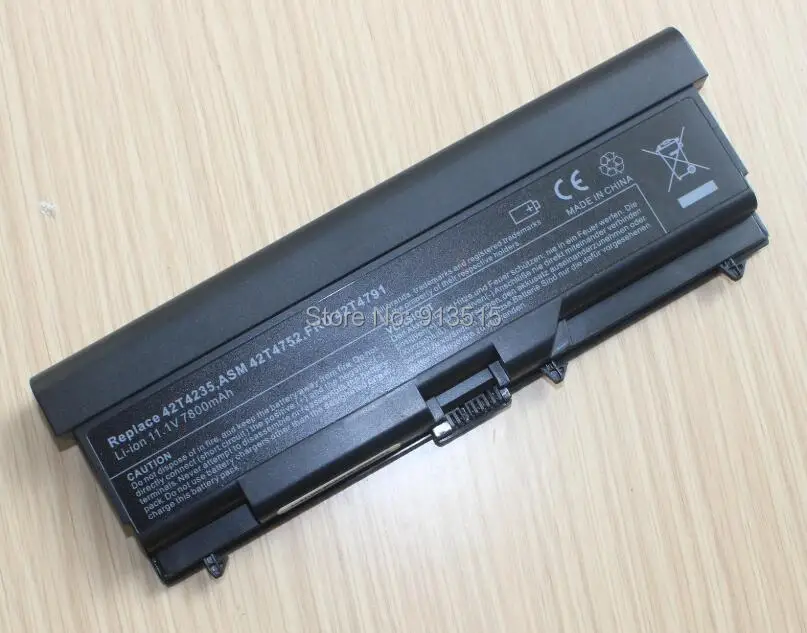 6600mAh 9 Cells Laptop battery for Lenovo ThinkPad E40 L512 T410 E50 E420 L520 E425 SL410 T420 E520 T510 E525 bateria | Компьютеры и
