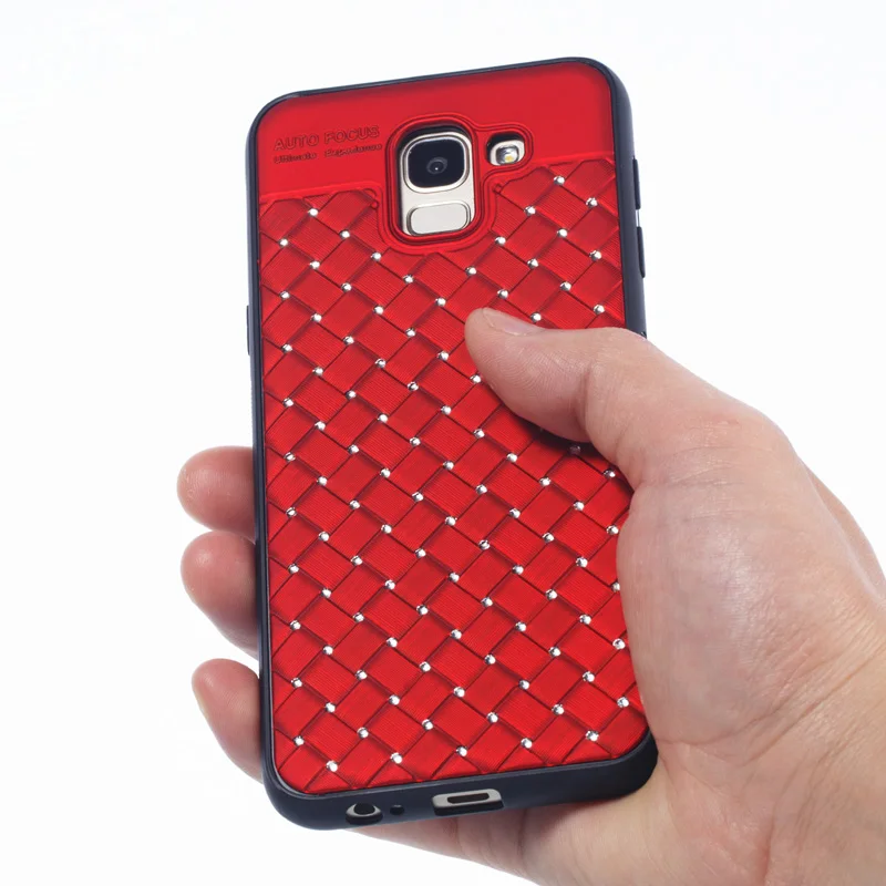 yuotuo litter diamond 3D coque cover case For Samsung galaxy j4 2018 A6 J6 on Silicone luxury Silicon back Phone cases |