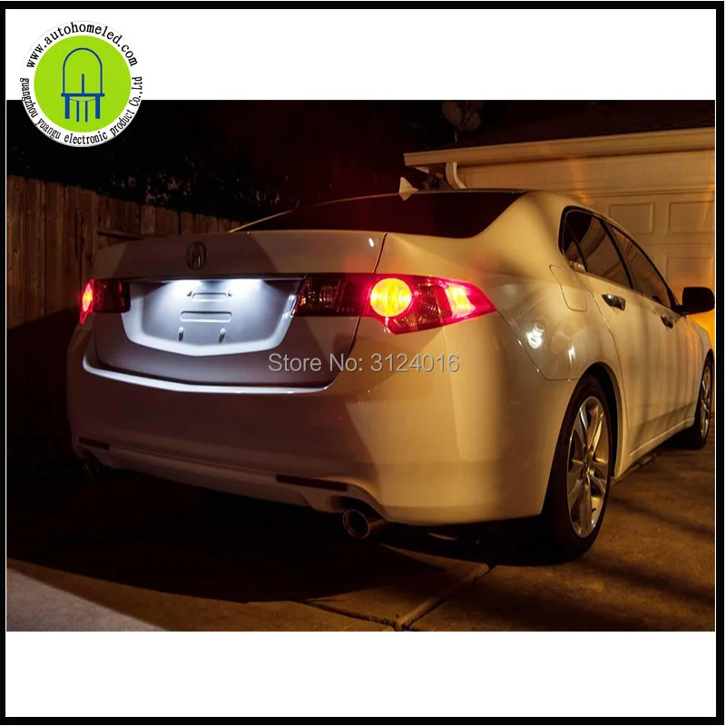 2 шт. x dahosun светодиодные лампы для номерного знака Honda Acura MDX RL TL TSX ILX Civic Accord Odyssey