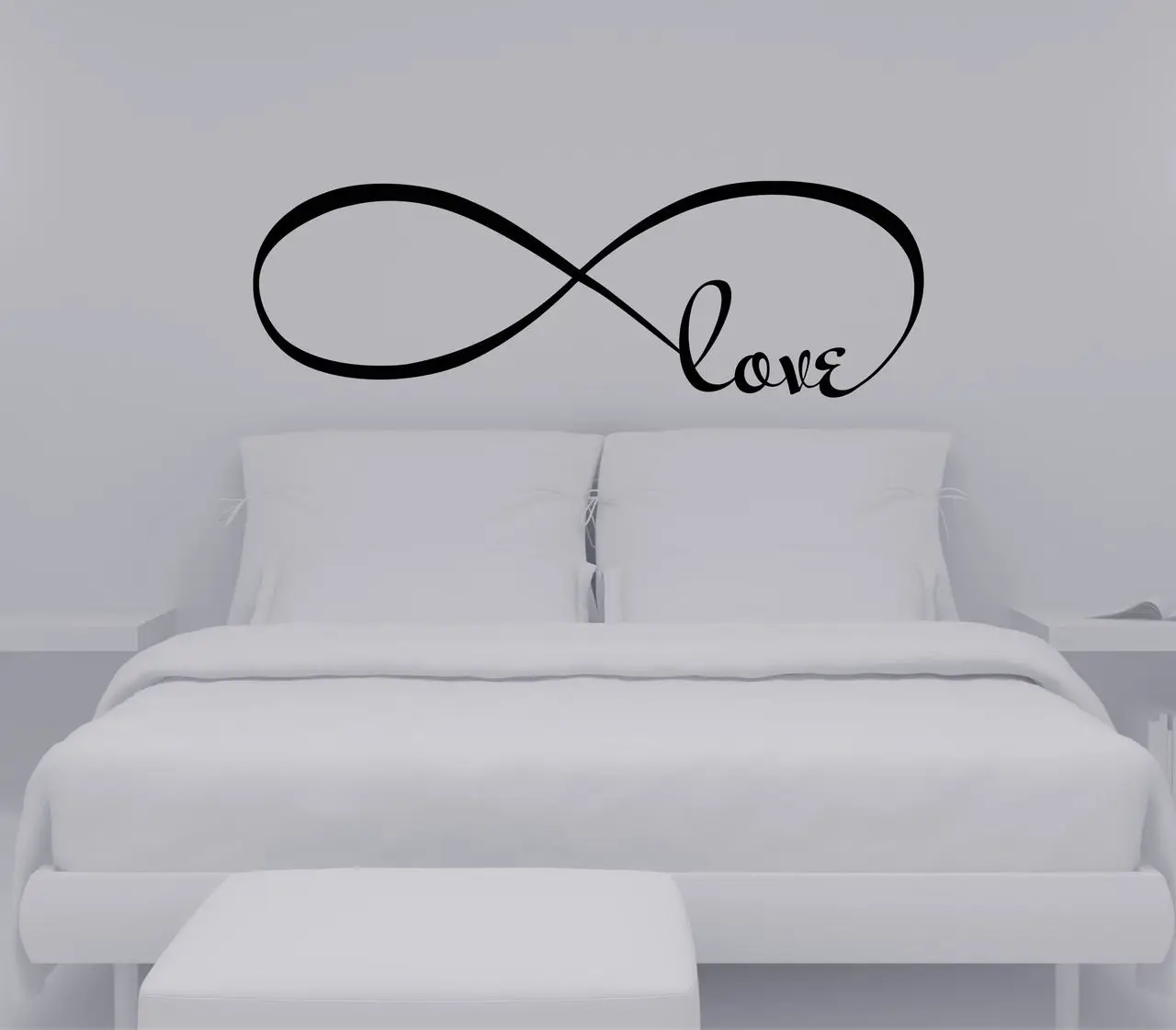 Браслеты со словами OWL LOVE INFINITY Свадебный Декоративный виниловый для спальни