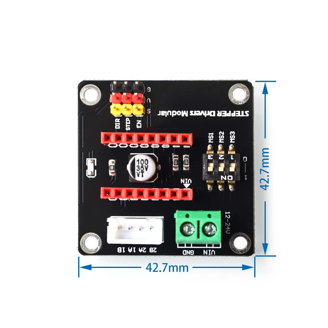 【SIMPLE ROBOT】 42 Драйвер шагового двигателя Плата расширения DRV8825 A4988 3D принтеры