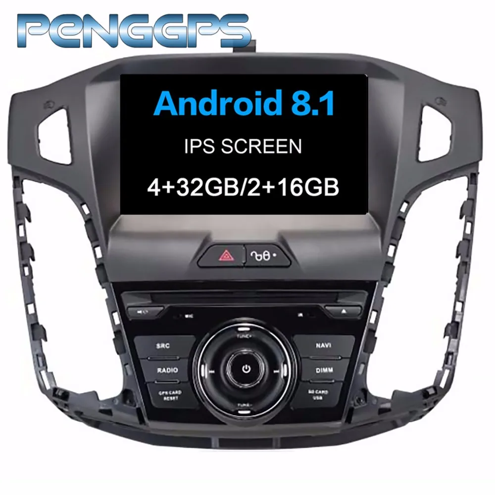 

Автомагнитола 2 Din на Android 8,1 с DVD-плеером для Ford Focus III, 2012, 2013, 2014, GPS-навигация, Авторадио, головное устройство, Wi-Fi, FM-радио