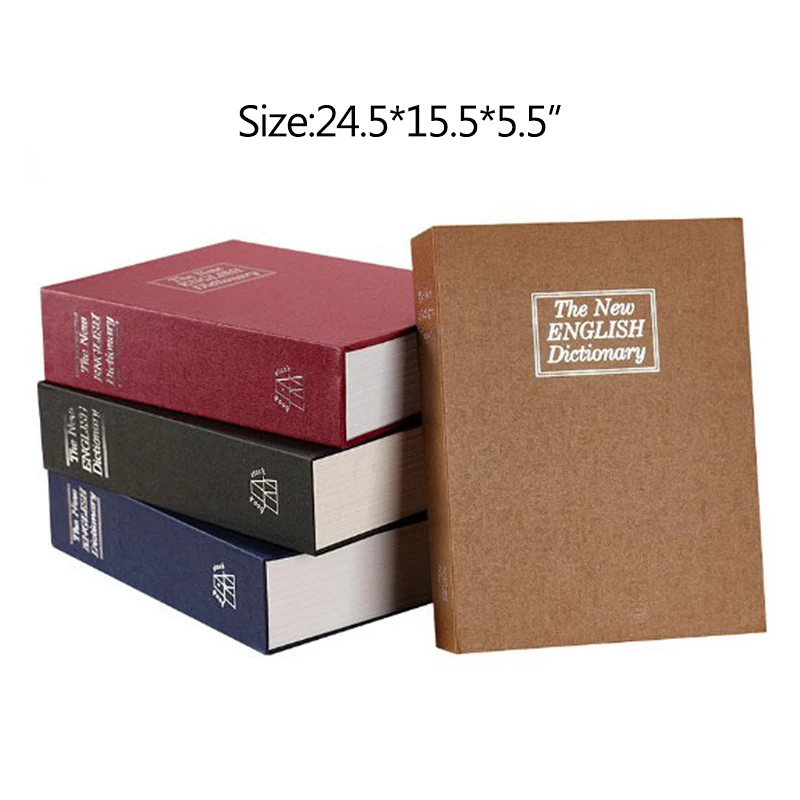 

Key Money Medium-Sized Creative Book Safe Deposit Box Color Printed Book Safe Deposit Box Simulation Book