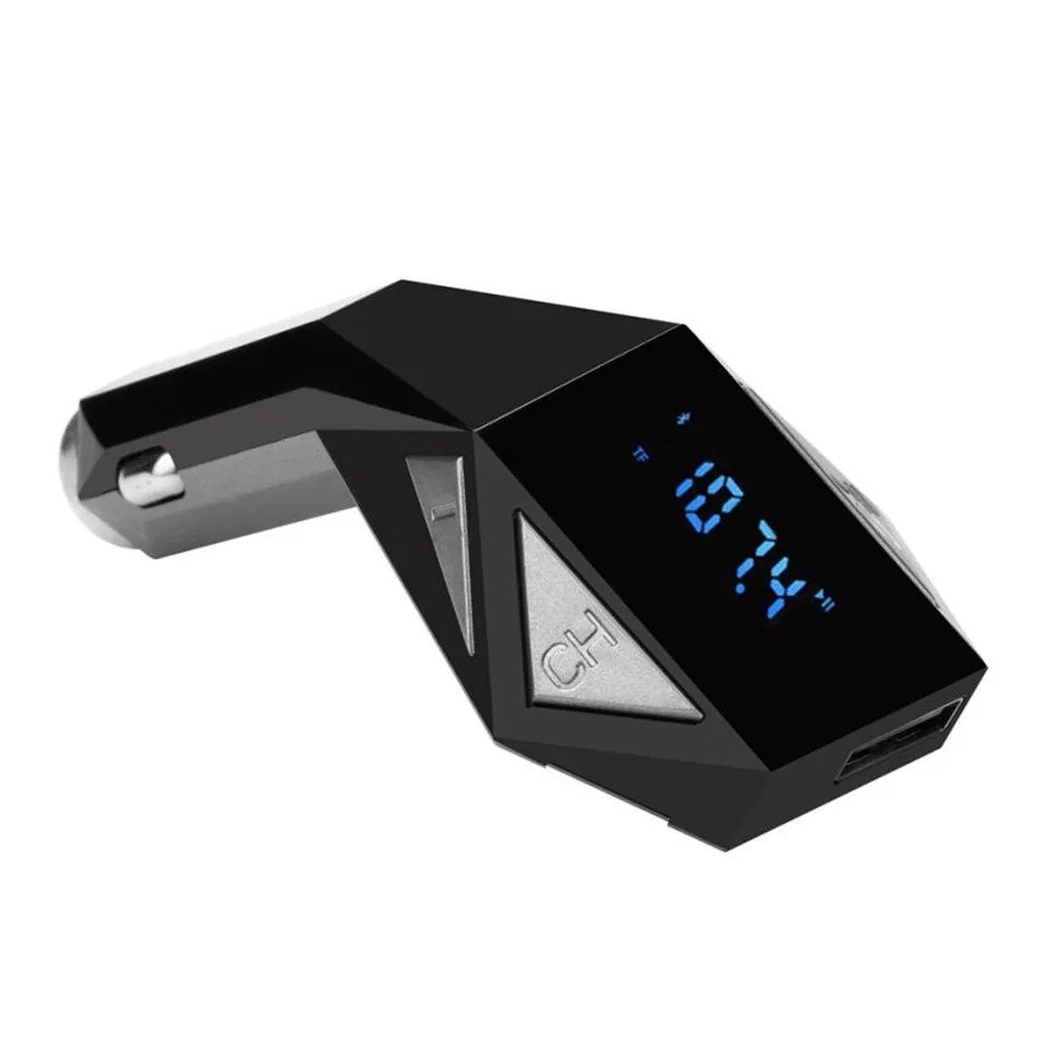 100% Новый Bluetooth автомобильный комплект MP3 плеер fm передатчик X5 USB TF зарядное