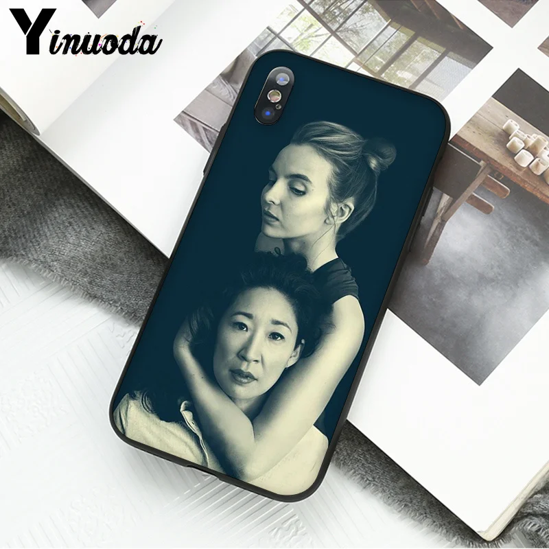 Yinuoda Killing Eve TPU Мягкий силиконовый чехол для телефона, чехол для Apple iPhone 8 7 6 6S Plus X XS MAX 5 5S SE XR мобильных телефонов