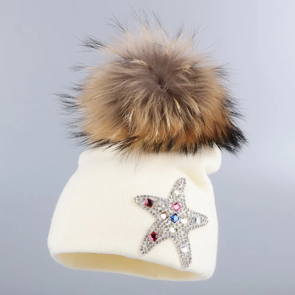 Вязаная зимняя шапка для детей от 0 до 3 лет мальчиков и девочек детский хлопковый