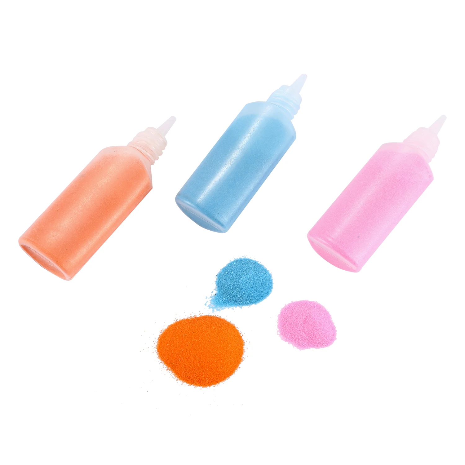 

Hot sale 12 Pack Toy Scenic Sand Art painting in 12 Vivid Colors