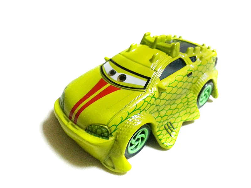 Komodo Disney Pixar Cars 2 Grem проф. З. Майлз Энди асер Wingo Jerome Boost 1:55 литая под давлением модель из металлического сплава игрушка автомобиль подарок для детей - Цвет: Komodo