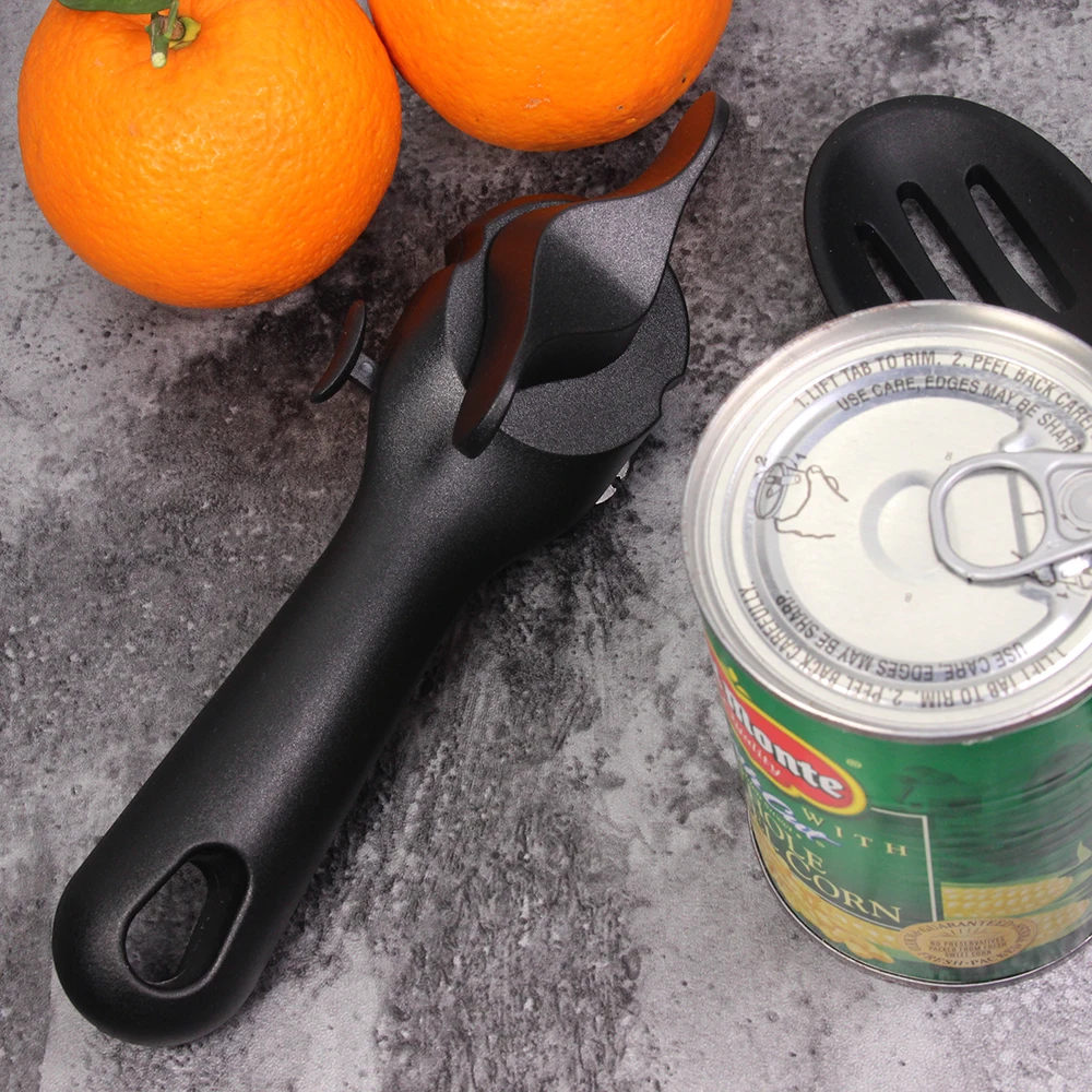 Ручной консервный нож с мягкой ручкой эргономичный Гладкий край боковая резка