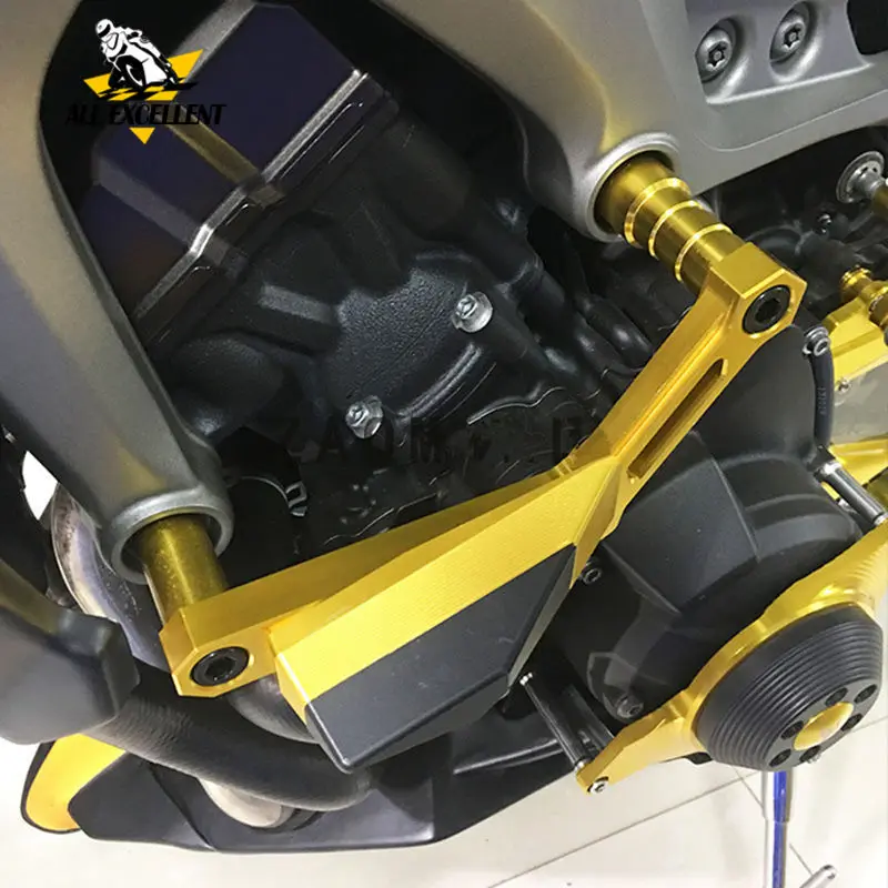 CNC рамка Ползунки двигателя защитная крышка для Yamaha FZ mt FJ 09 XSR 900 FZ-09 MT09 FJ-09 FZ09 Tracer MT09 FJ09