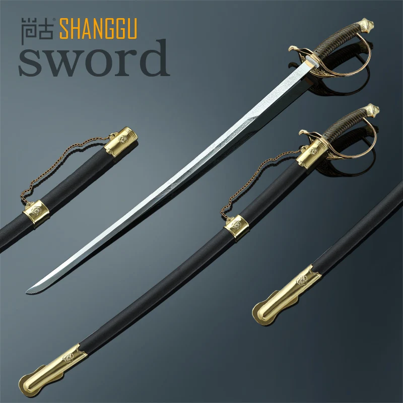 Антикварный меч и парад коммандера Китай 2015|sword blue|fencing clubsfencing sweatshirt |