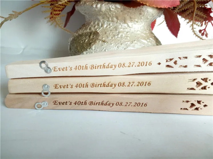 

Free Shipping 100pcs/lot Personalized Vintage Chinese Aromatic Wood Pocket Folding Hand Fan with Organza Gift bag Wedding Fan