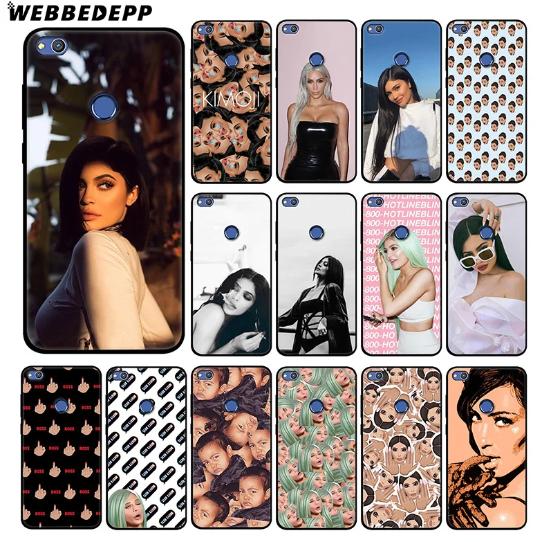 WEBBEDEPP Kylie Jenner kim kardashian Soft Silicone Case for Huawei Honor Mate 20 10 8X 8C 8 6A 7A 7X 7C Lite Pro TPU |