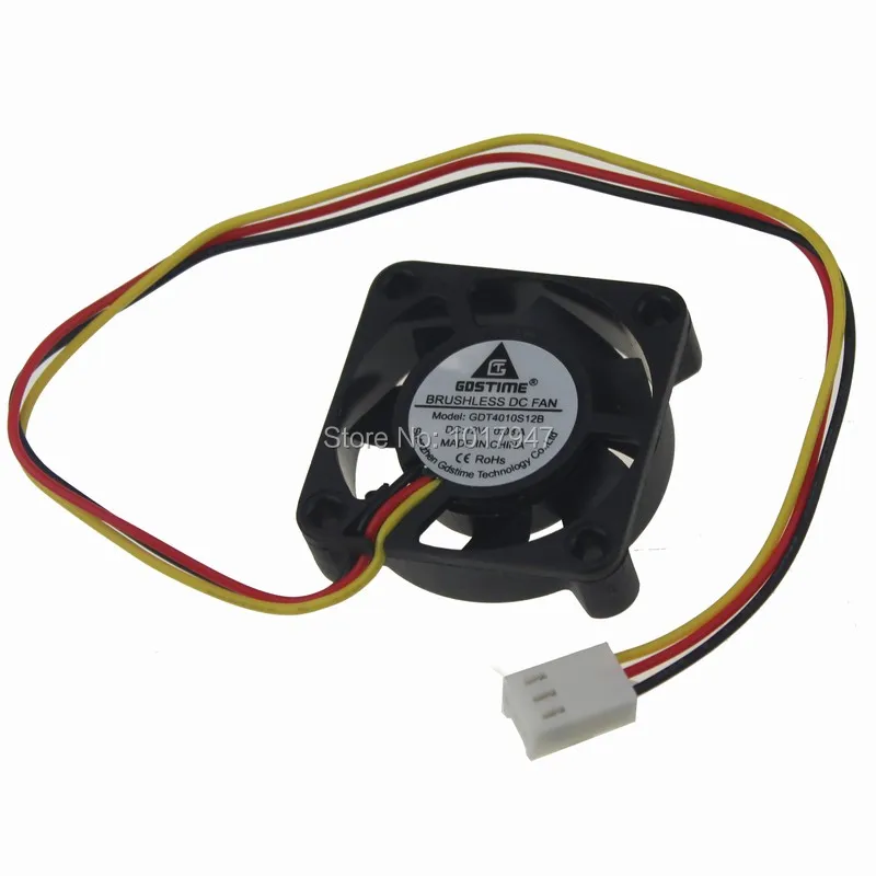 20 шт. набор Gdstime Мини DC 12V 3Pin 4 см 4010 40x40x10 мм охлаждающий вентилятор | Компьютеры и