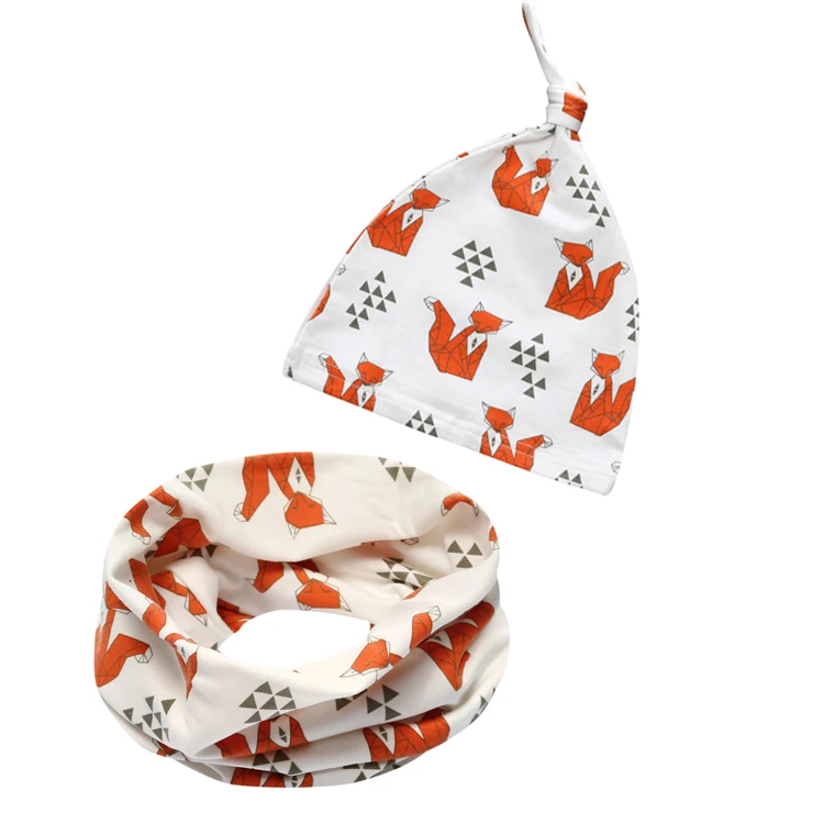 Детская шапка 2019 шарф со звездами милая детская для мальчиков и девочек теплая