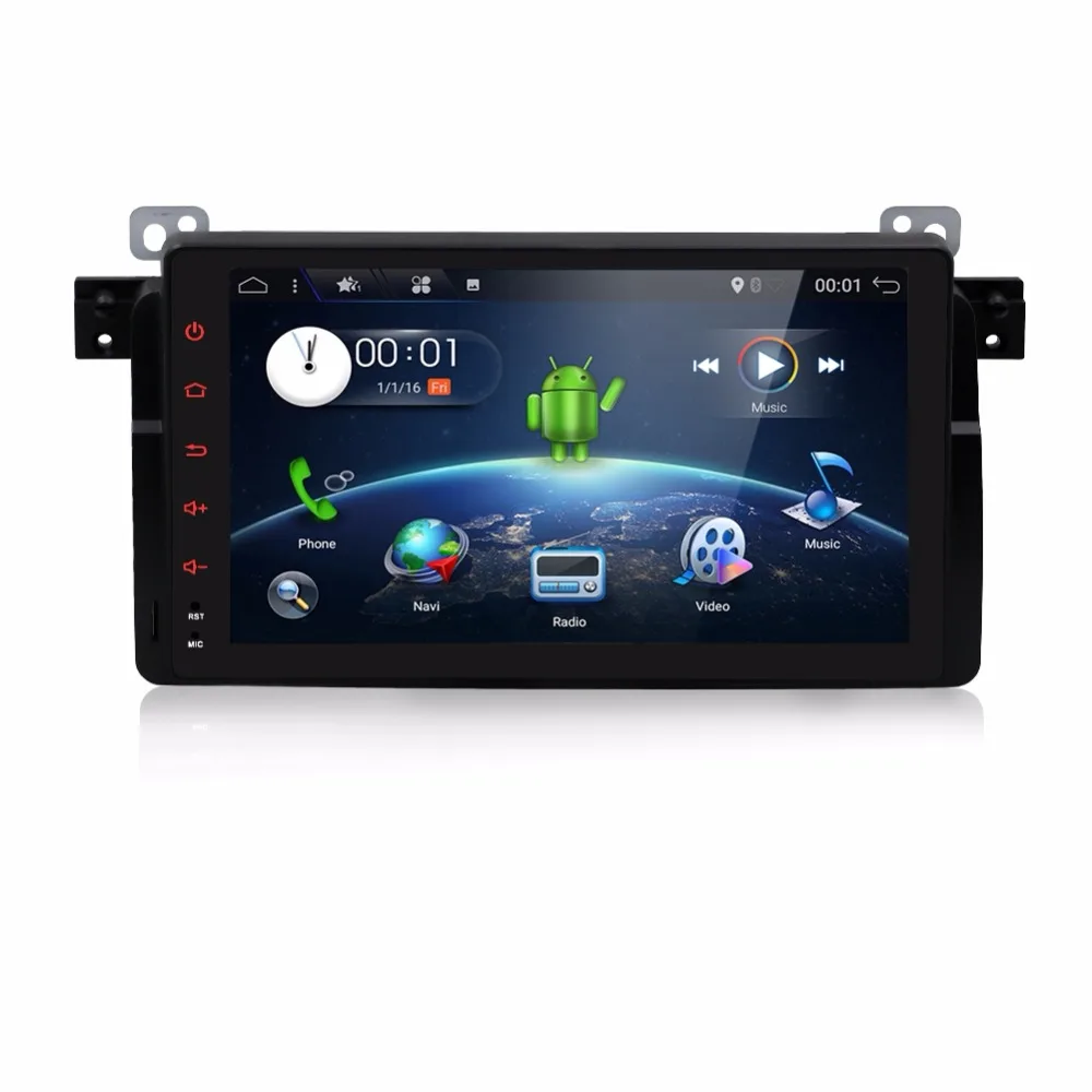 2G Оперативная память HD Сенсорный экран quad core автомобильный радиоприемник gps