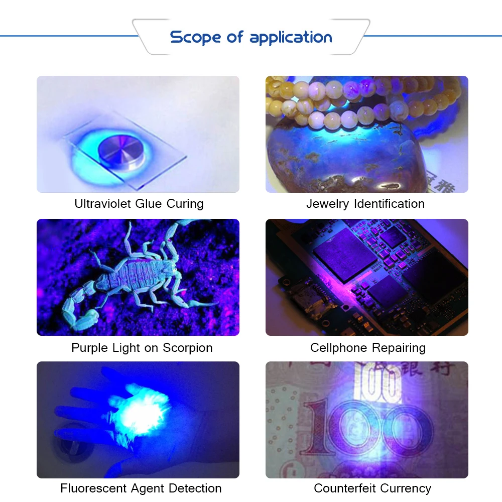USB Ultraviolet Curing Lamp LED Blacklight Gooseneck Light with Clamp UV Fixture for Stain Detection Posters Party | Инструменты