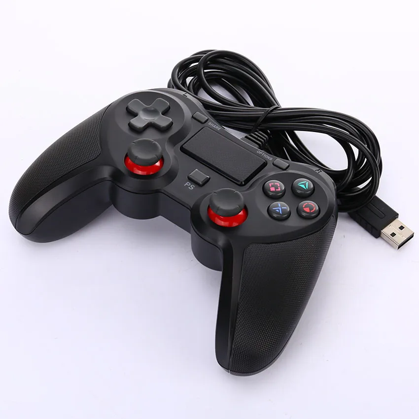 ASKMEER PS4 проводной контроллер Dualshock 4 геймпад для PS4/PS3 консоль джойстик/ПК|Геймпады|