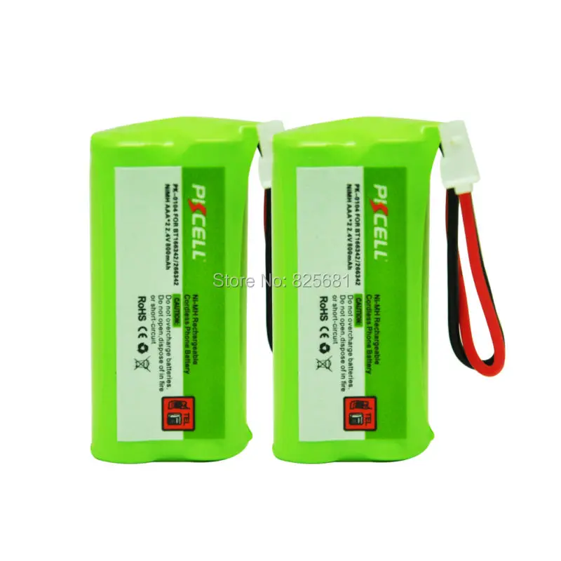 2 шт 4 вольт Ni MH аккумулятор AAA 800mAh V NiMH аккумуляторная батарея для BT166342/266342 JST HE (PK