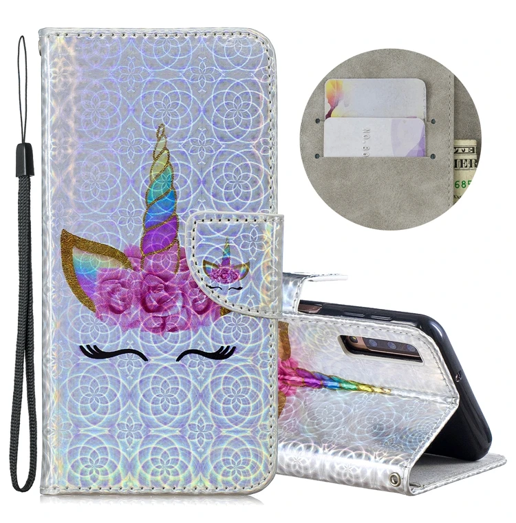 Роскошный чехол-портмоне из Galaxy A7 Крышка для Coque samsung A70 кожаный чехол для samsung Galaxy A10 A20 A30 A40 A50 A70 M10 чехол
