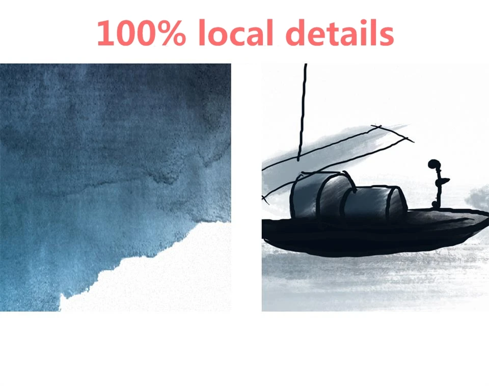 custom 3d photo wallpaper mural living room abstract water and ink landscape painting sofa TV background non-woven wall sticker |
