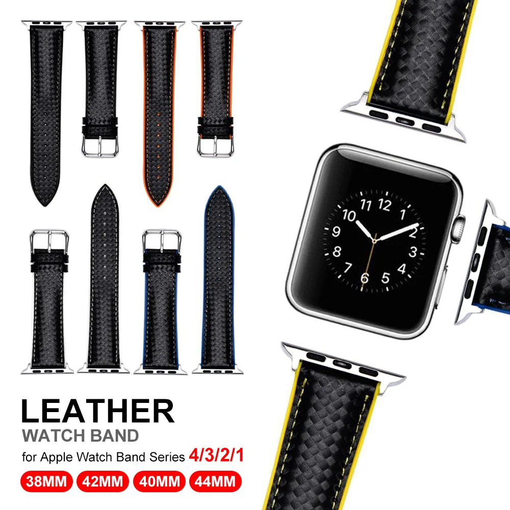 Кожа ptuBracelet пояс из натуральной кожи ремешок для наручных часов Apple Watch 42/38 мм/40 44