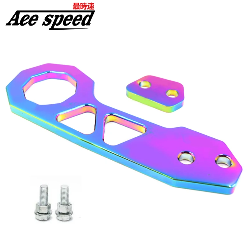Универсальный задний буксировочный крючок для Пароль JDM Neo chrome Honda Civic