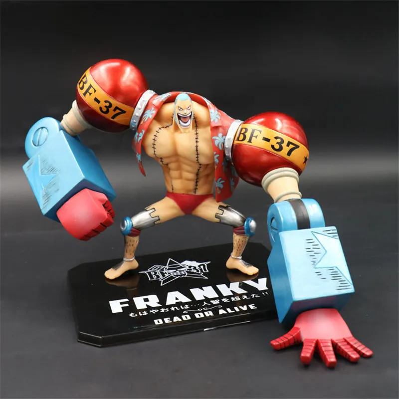 Аниме One Piece Zero FRANKY спустя два года статуя модель игрушки ПВХ Коллекционная кукла