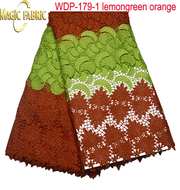 Высокое качество Африки гипюр кружева ткани оптовая вышитые шнур кружевной для
