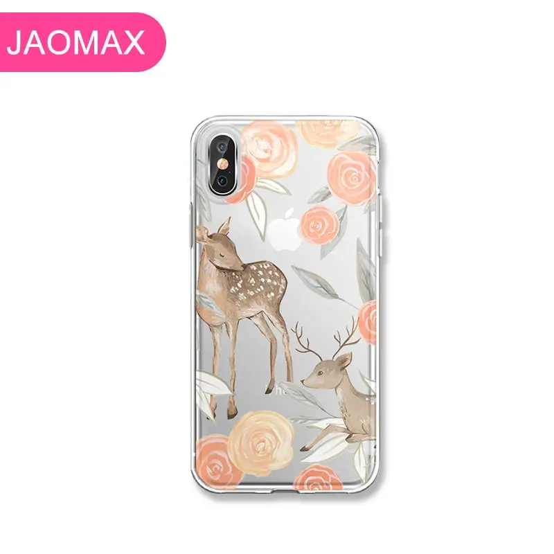 Чехлы для iPhone 11 6 S 7 8 Plus Xs Max 5S SE Xr милые цветочные покрытия |