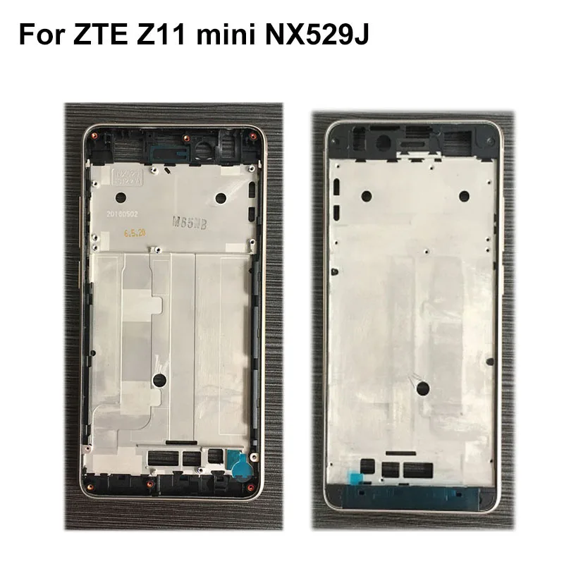 2 шт. передняя рамка для жк экрана ZTE Nubia Z11 Mini NX529J NX 529J|Корпусы и рамки мобильных
