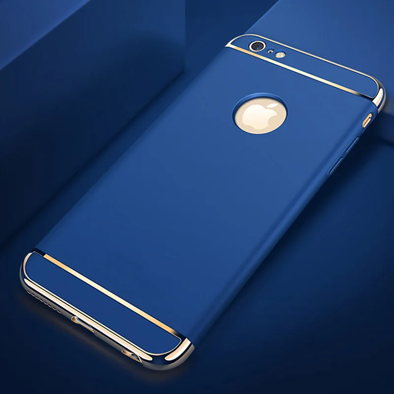 3 в 1 задняя крышка для iphone 6 6s 7 8 plus Чехол-Коке жесткий защитный чехол для iphone 6s 7 5 8 X XR XS Max чехол для телефона