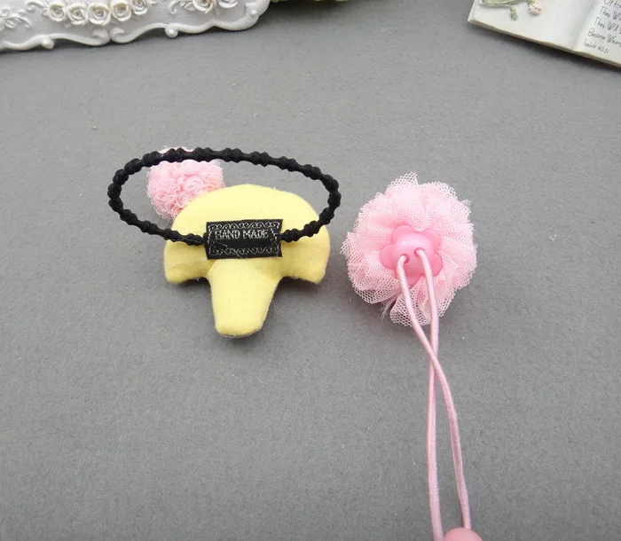 Корейские аксессуары для волос с кружевными шариками и мороженым красочные
