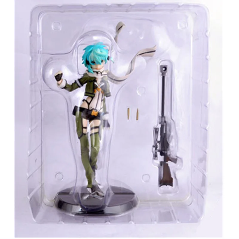 Фигурки японского Аниме Figma Asada Shino экшн фигурки 22 см ПВХ модель игрушки кукла с