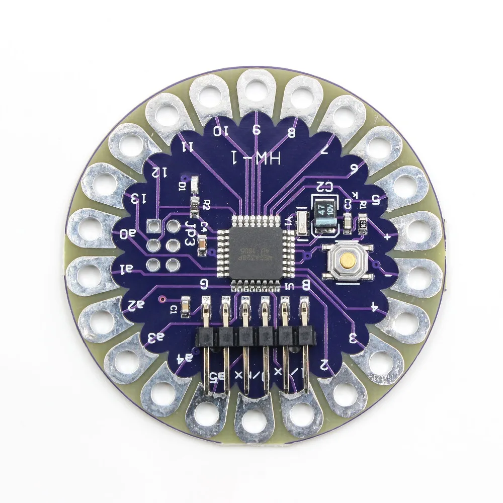 Материнская плата LilyPad 328 ATmega328P ATmega328 16M|Интегральные схемы| |