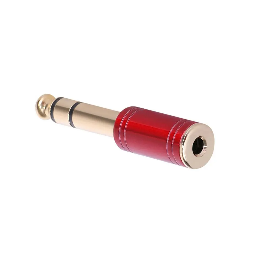 6 35mm 1/4 дюйма мужчина к 3 5 мм 1/8 дюймов со штекера на гнездо стерео наушники