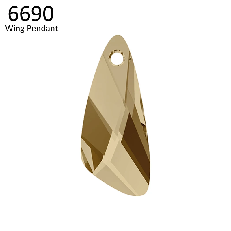 (1 шт.) 100% оригинальные кристаллы Swarovski подвески с крыльями 6690 австрийские бусины