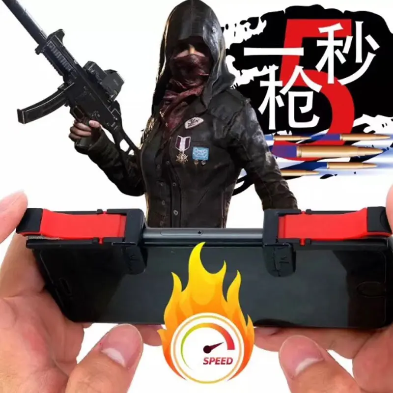 Подставка для ножей из/правила выживания/PUBG мобильной игры огонь Кнопка Aim ключ смартфон мобильный игровой триггер L1+ R1 стрелок