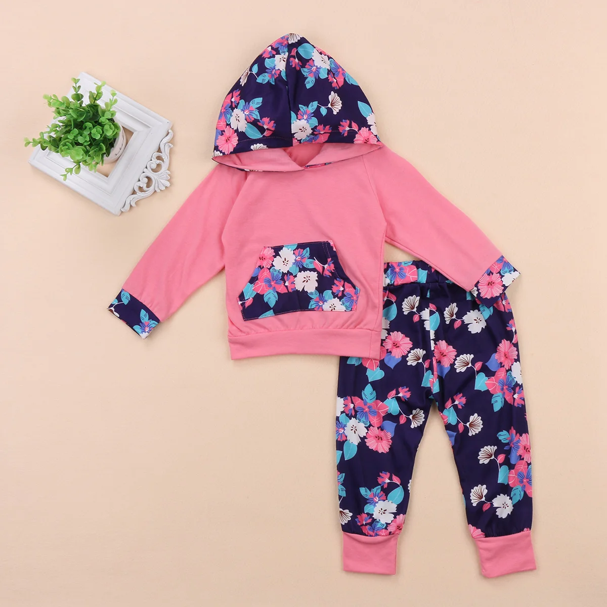 2 шт. Детский свитшот с длинным рукавом|outfit set|kids baby girlkids |