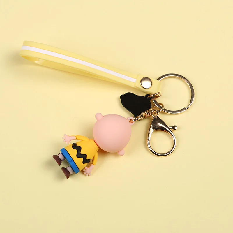 Новинка 2019 милый брелок с мультипликационным принтом Charlie Brown для дам креативная Автомобильная сумка