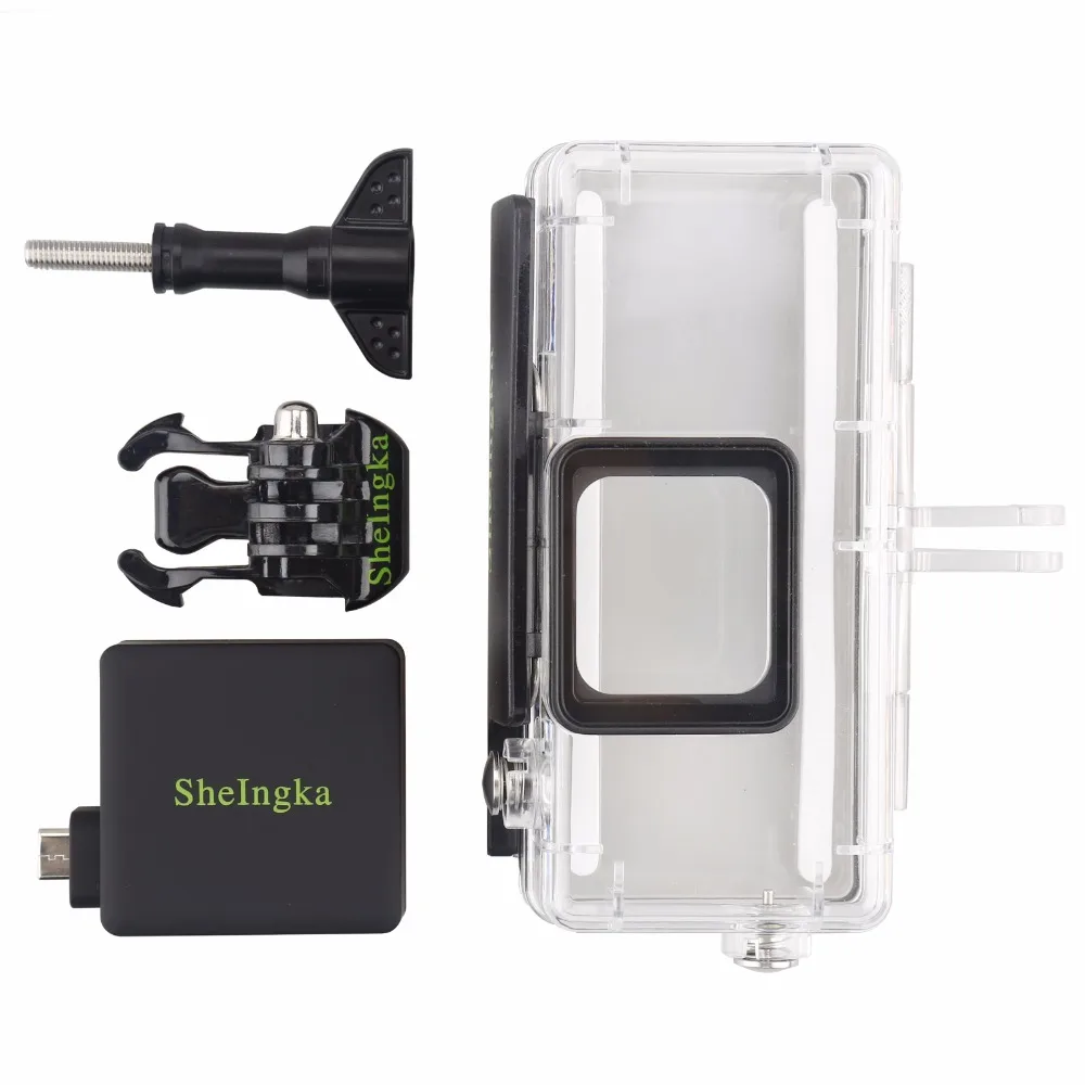 

2300mAh GOPRO hero 5 Extended Batteries Backpack Battery Replacement + Waterproof Case for Go Pro Hero 5 GOPRO HERO 5 black