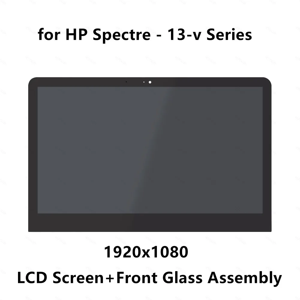 13 3 ''для HP Spectre V серии v028tu v008tu v011tu v013tu v019tu FHD ЖК экран + передняя стеклянная