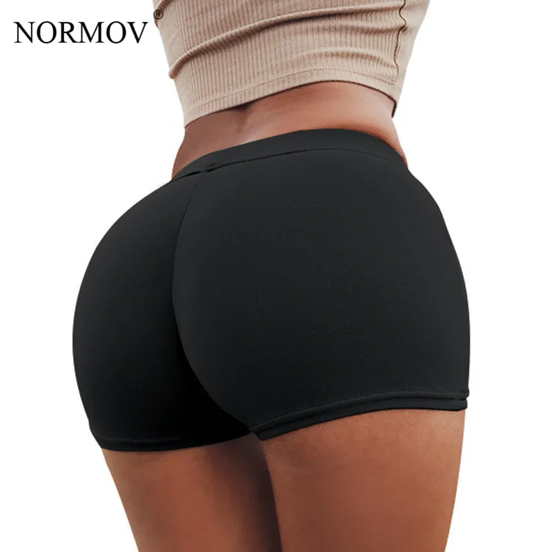 NORMOV 11 цветов летние шорты пуш-ап женская спортивная одежда фитнес Feminino модные