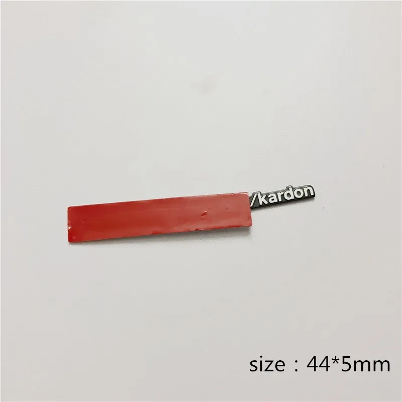 hk 100X pioneer динамик Алюминий 3D стикеры звук рога письмо наклейки Меридиан DYNAUDIO H/KARDON BURMESTER - Название цвета: hk