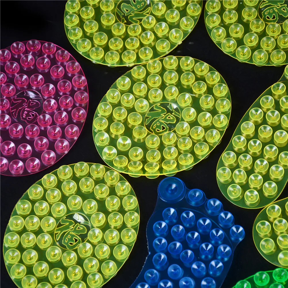 10 шт./лот присоска из ПВХ двойная Волшебная пластиковая крепкая Двусторонняя